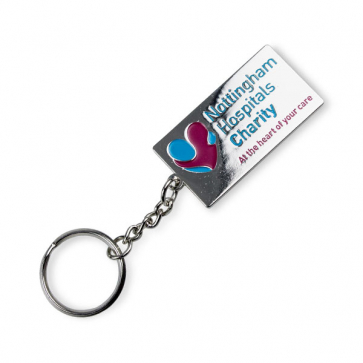 Stainless Steel Enamel Keyring