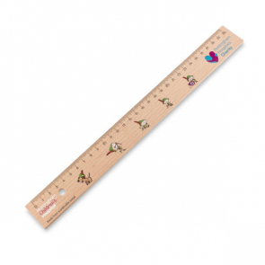 30cm Sustainable Wooden Ruler